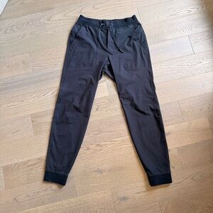 Lululemon ABC Jogger Black Slim Fit Tech Pants Mens Medium 30-32